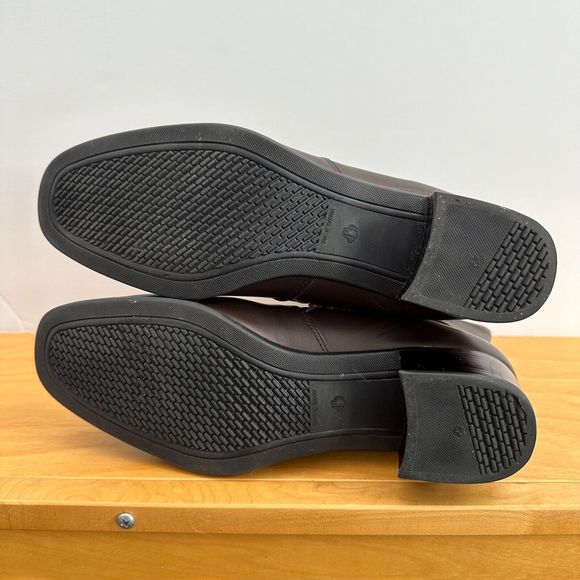 Blondo Canada Brown Smooth Leather Side Zip Ankle Boots Women Size 11 AA Narrow - Picture 3 of 16